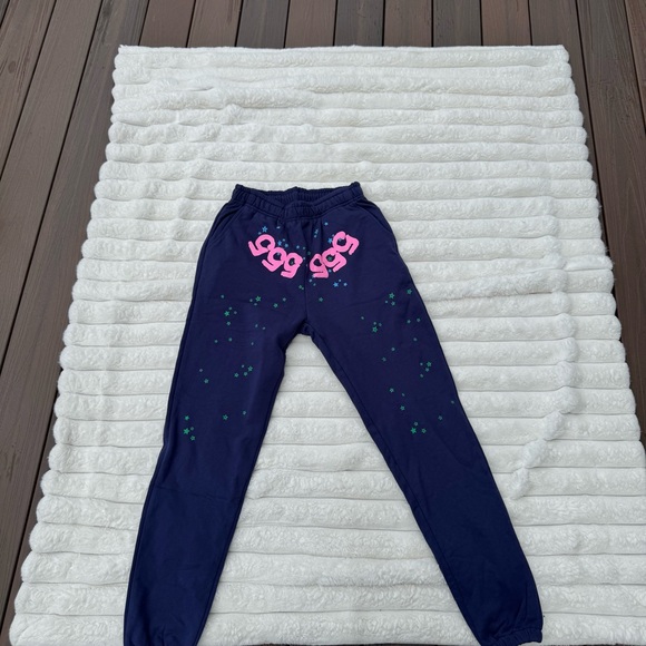 Spider Pants Blue